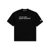 DXMN - FUCK the FAME RESPECT the HUSTLER Oversized Tee / Black