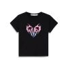 VVS ”VVS Chrome Heart“ Baby tee / Black