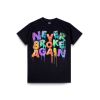 NEVER BROKE AGAIN - OG DRIP RUNDOWN TEE / BLACK