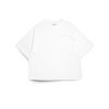 GETRICHEASY - EMBRIODERY LOGO BOXY TEE / WHITE