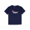 KAY3 - DASHSHUND TEE / NAVY