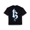 TZ WORLDWIDE - GRAFFITI OVERSIZED TEE / BLACK