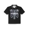 PBG - CHROME SKELETON JERSEY / BLACK