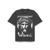 HEAVENTOWNBOY - JESUS WEPT TEE / FADED BLACK