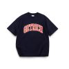 GETRICHEASY - VARSITY LOGO TEE / NAVY