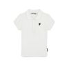 FALLEN ANGELS - F POLO TOP / WHITE