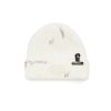 PISI STYLES - DESTROYED MINI BULLDOG CLIP BEANIE / WHITE