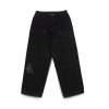 GETRICH AND WE GO HOME - DOUBLE KNEE PANTS / BLACK