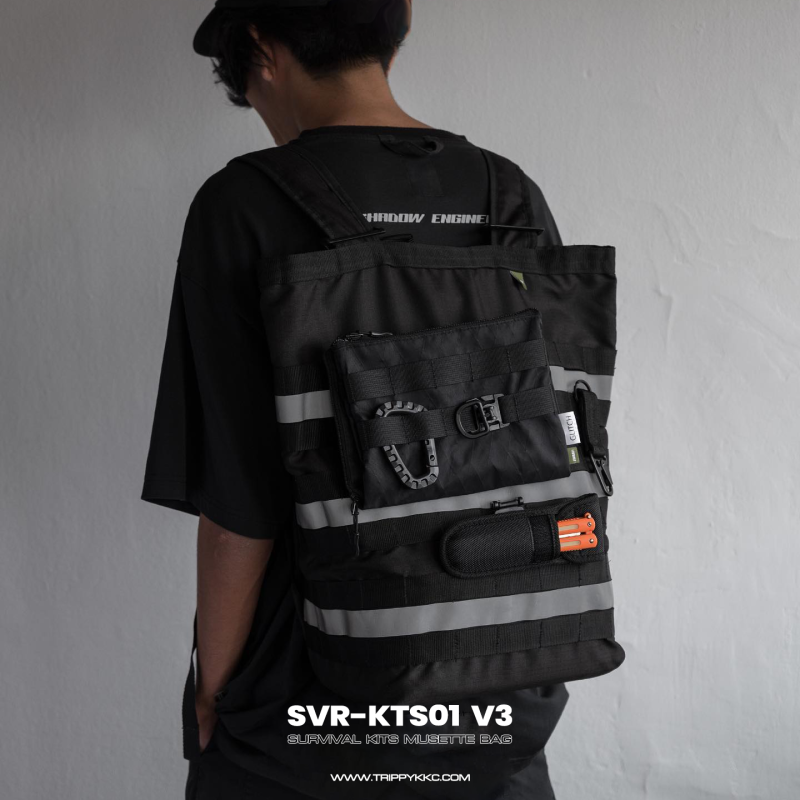 JWEEP. x GE® - SVR-KTS01 [ V.3 ]  Survival Kits Musette bag