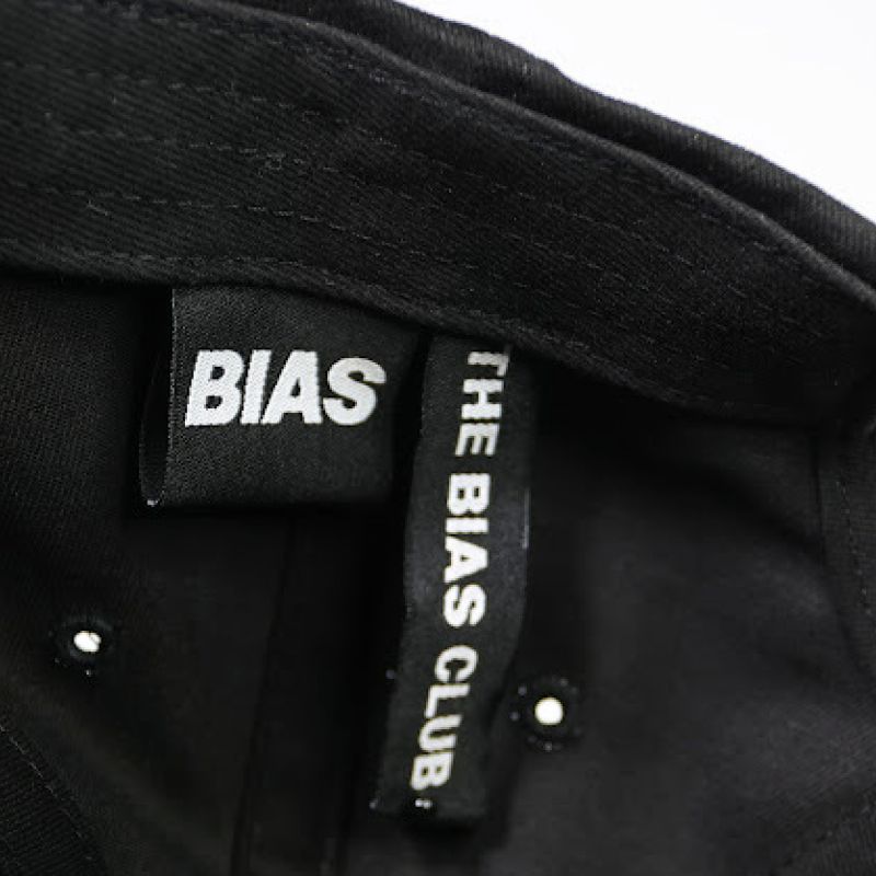BIAS LOGO CAP - BLACK
